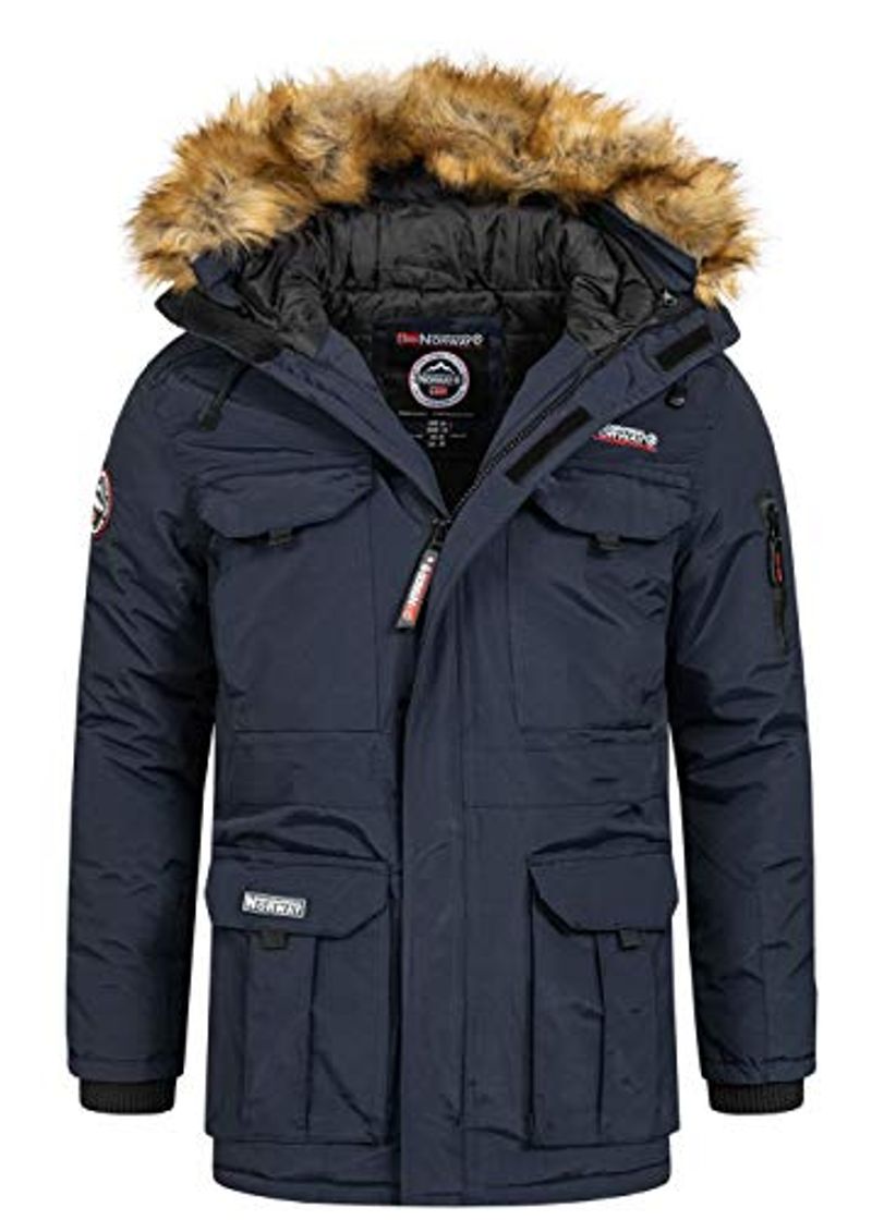 Fashion Geographical Norway Alpes, Chaqueta Bomber para Hombre, Azul