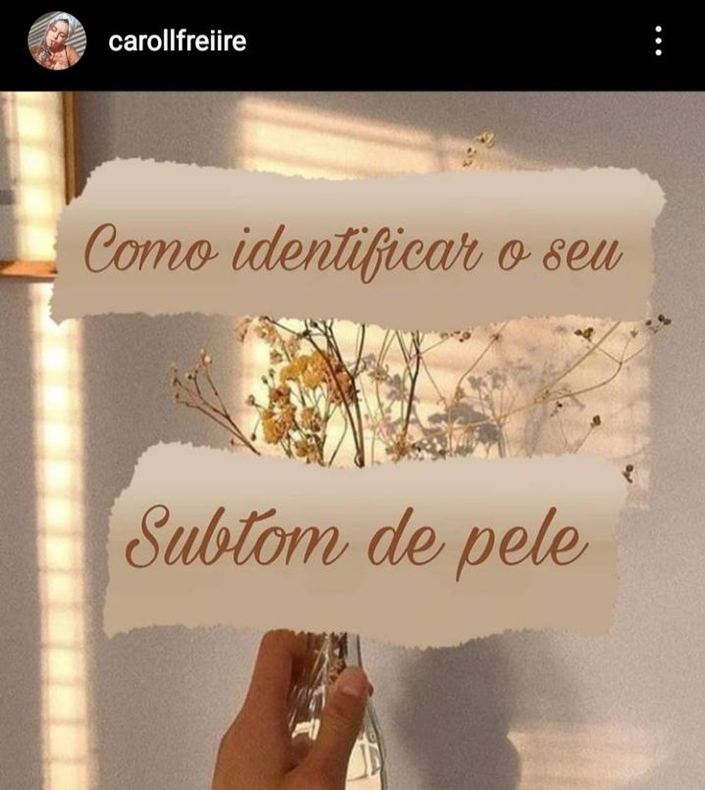 Moda Sabe como identificar o seu subtom de pele?