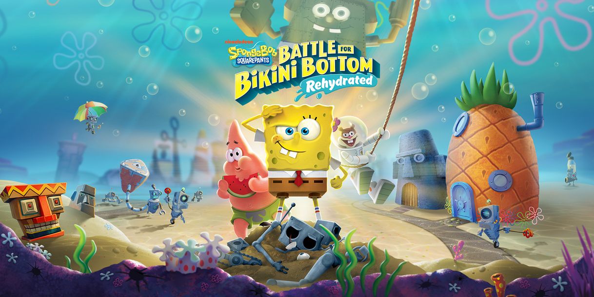 Videojuegos Bob esponja - Batalla en fondo de bikini