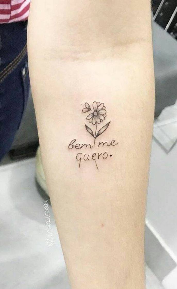 Moda Tatuagem de Flor 