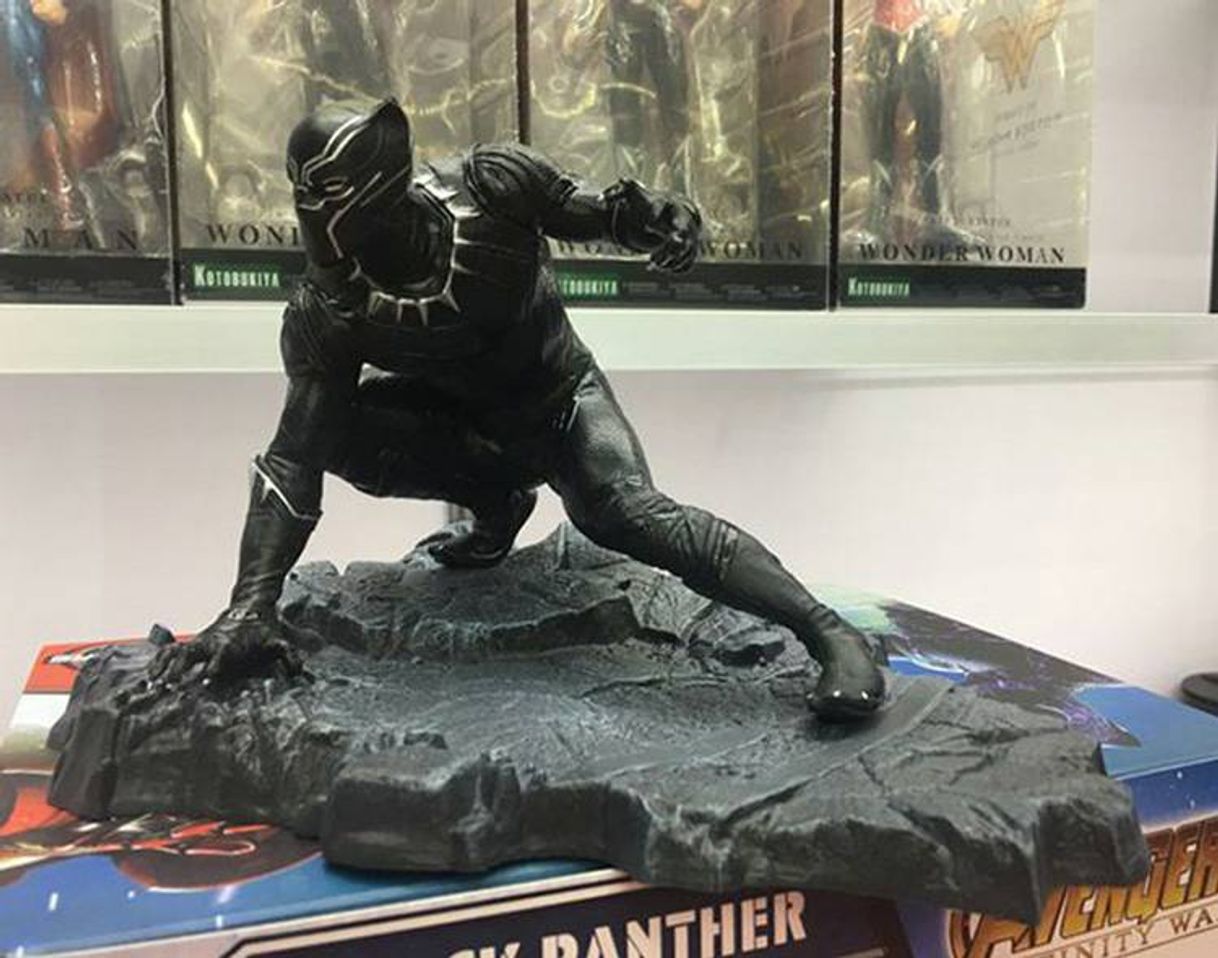 Social Boneco de Vinil para Colecionar do Pantera Negra 