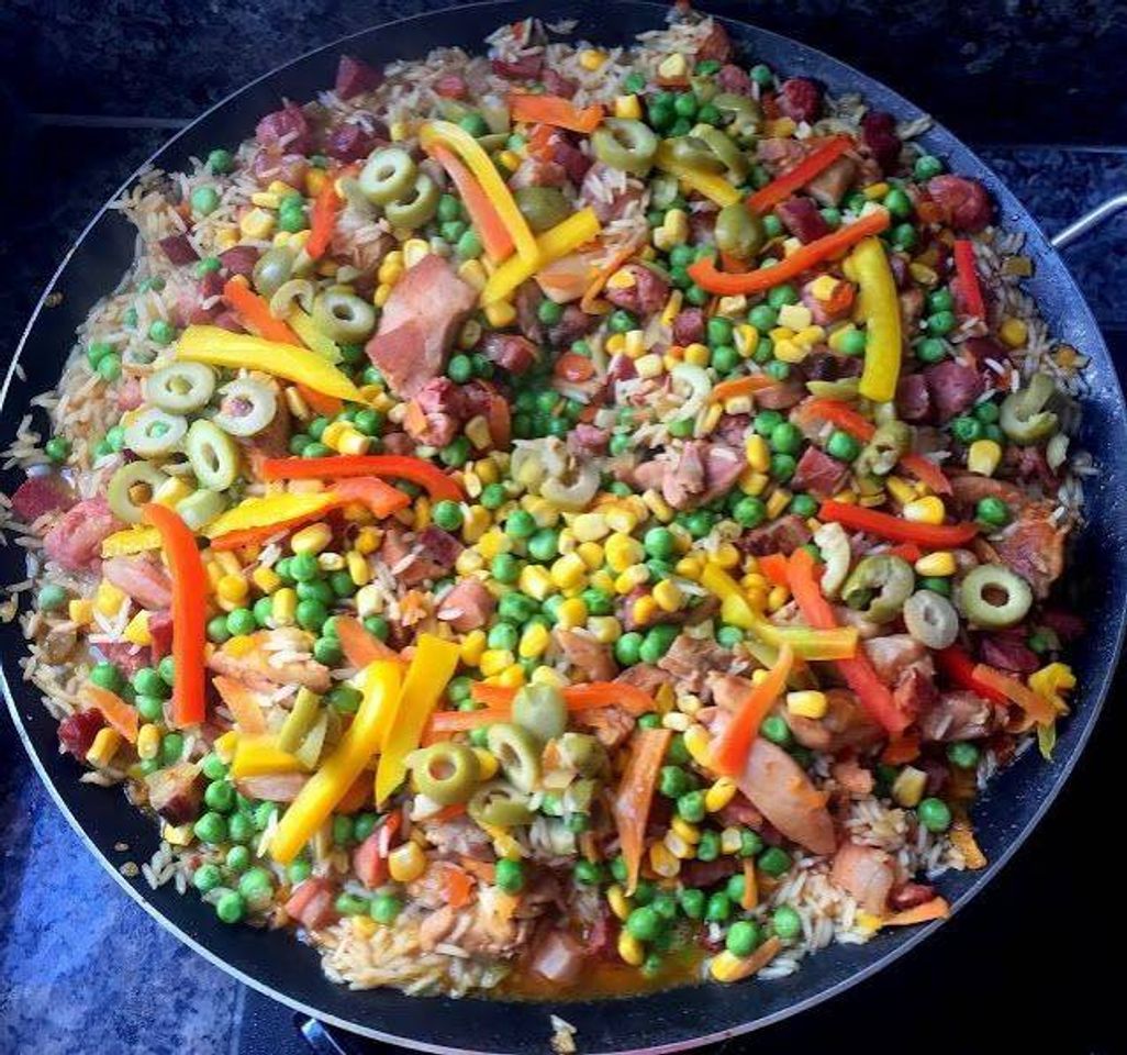 Moda Paella Caipira....😍😋