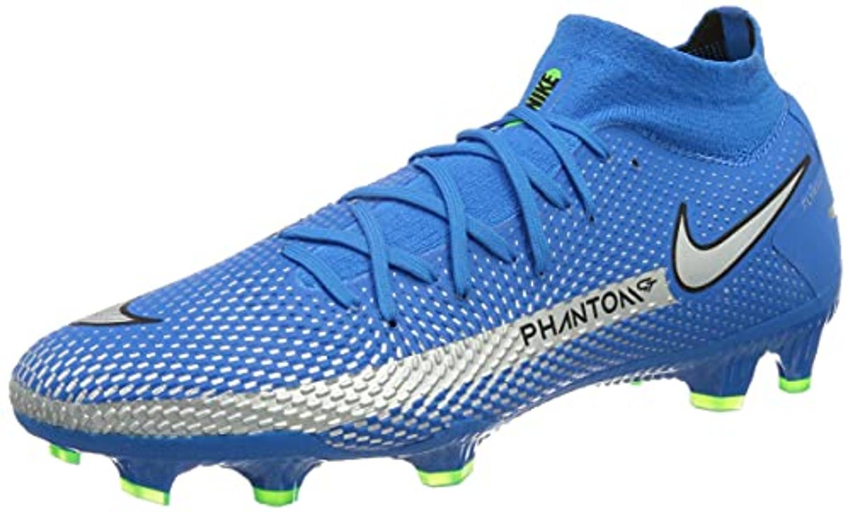 Social Nike Phantom GT Pro DF FG, Football Shoe Hombre, Photo Blue