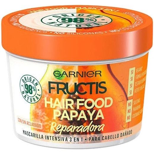 Garnier Fructis Papaya Hair Food Reparadora