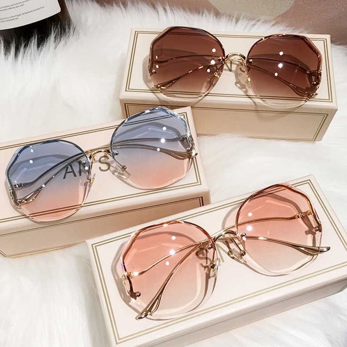 Fashion óculos gafas de sol💜