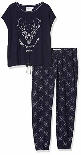 Fashion Women's Secret Harry Potter HP WR Deer PJ FR Conjuntos de Pijama,