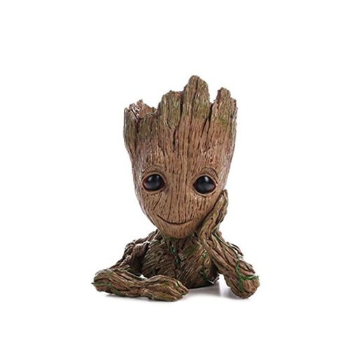 Baby Groot Flower Pot Marvel figura de acción de Guardians of the