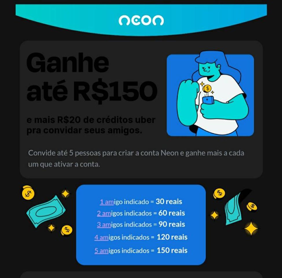 Moda $Crie sua conta digital agora e ganha$