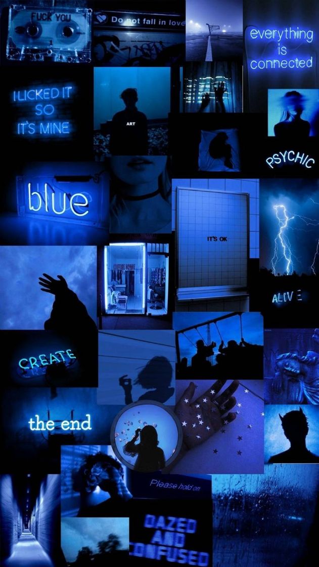 Moda Wallpaper Aesthetic Blue One