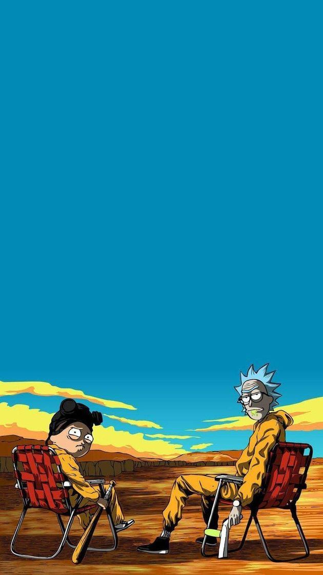 Moda Wallpaper Rick and Morty 🍂