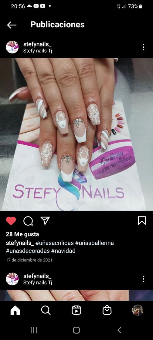 Moda Uñas acrílicas propias