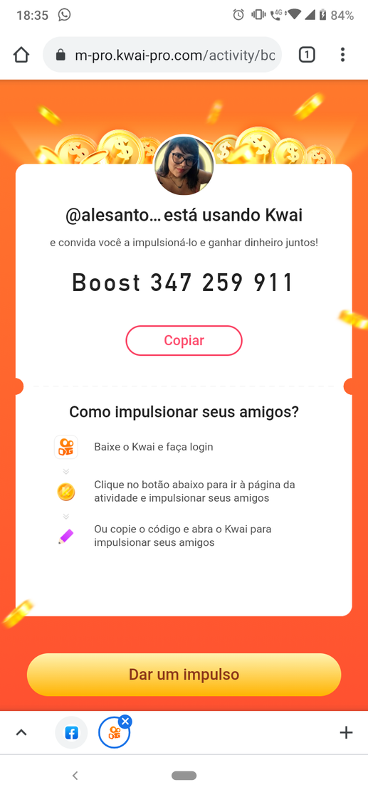 Apps IMPULSÃO KWAI 