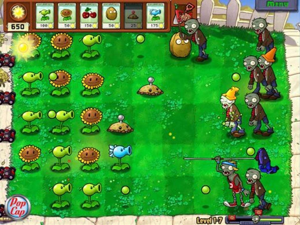 Videogames Plants vs. Zombies