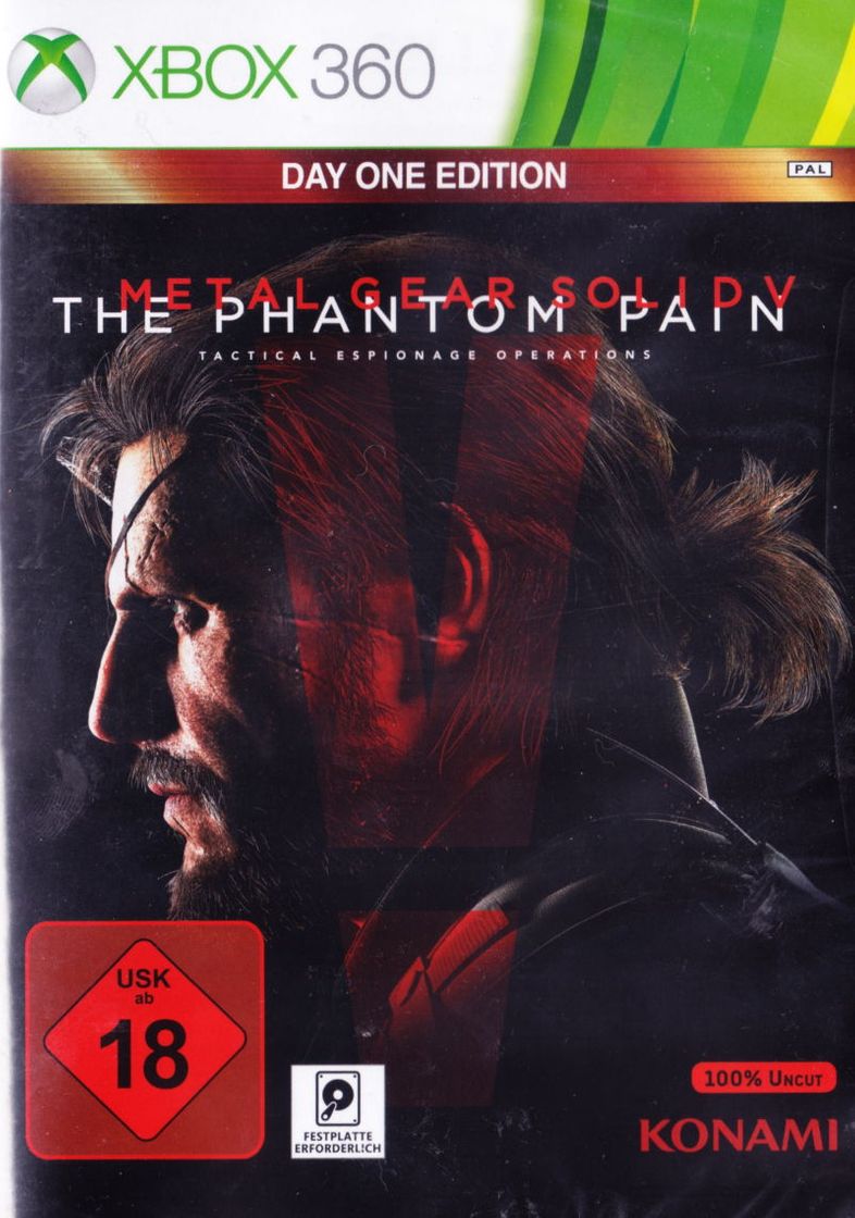 Videojuegos Metal Gear Solid V: The Phantom Pain - Day One Edition