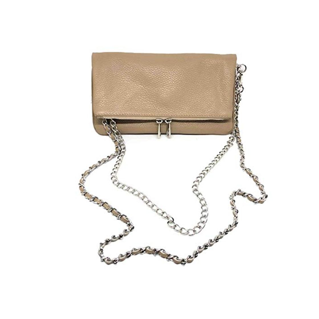 Moda teenconcept BOLSO DOBLE CADENA BEIGE