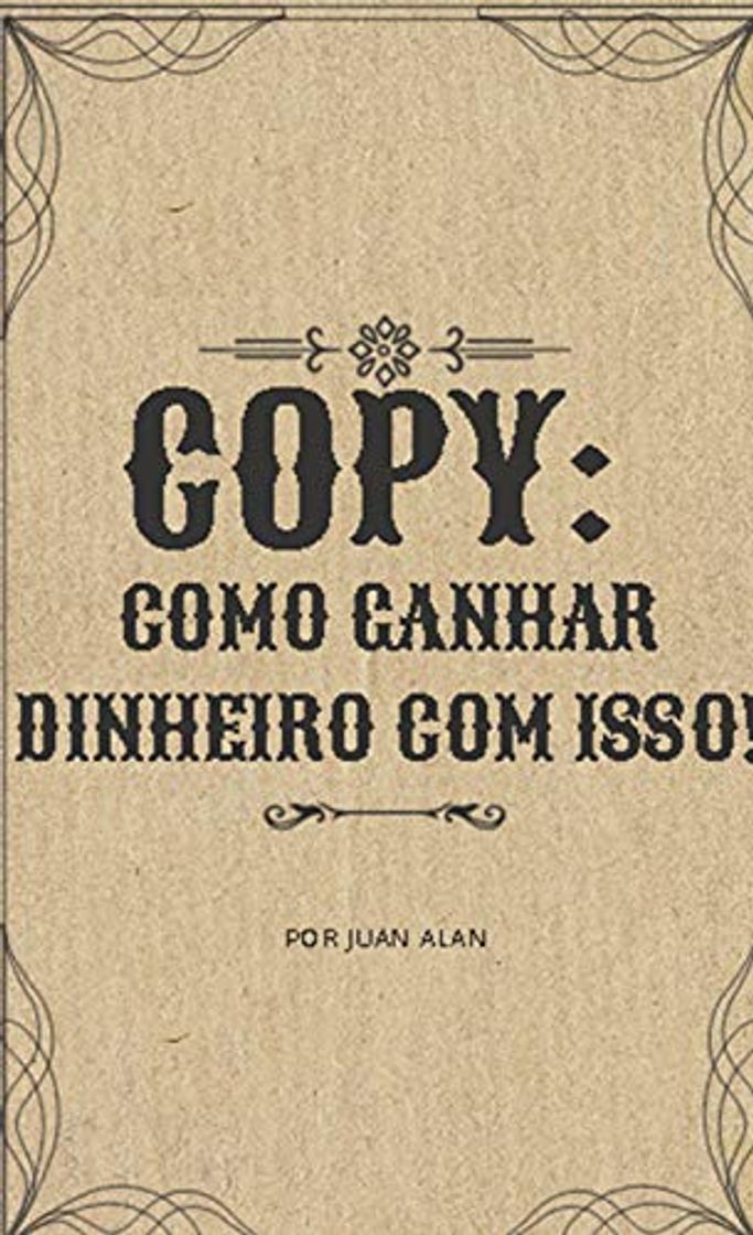 Book Copy: Como ganhar dinheiro com isso