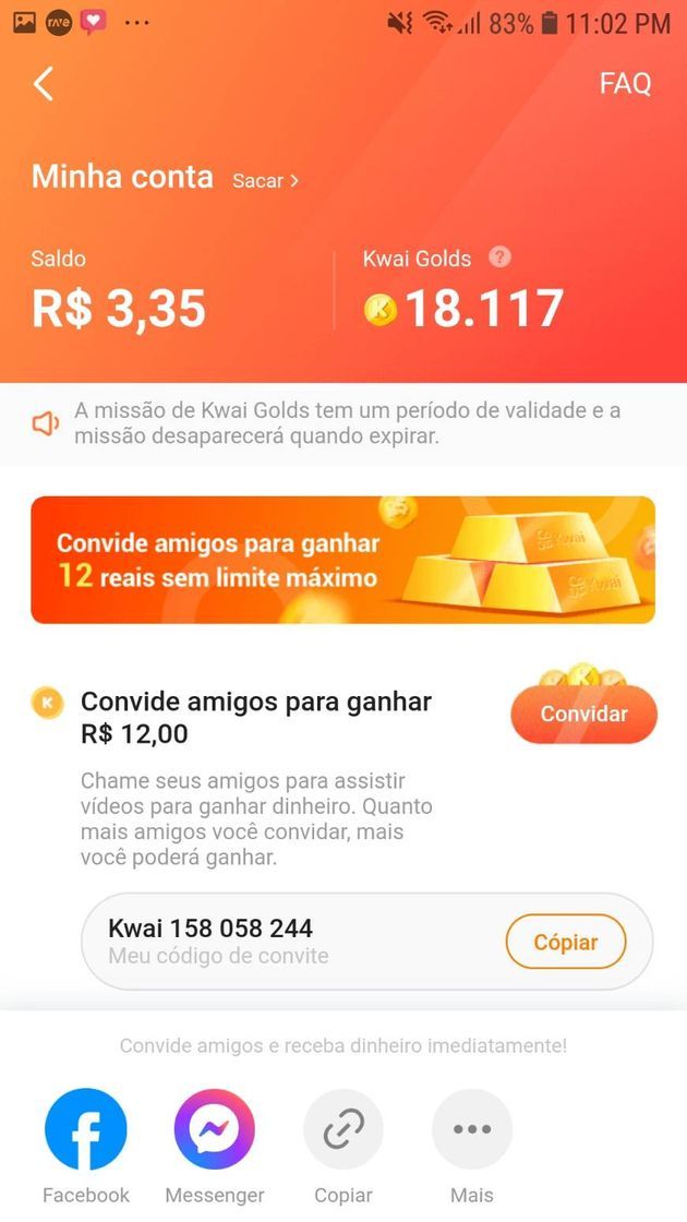 App GANHAR DINHEIRO 