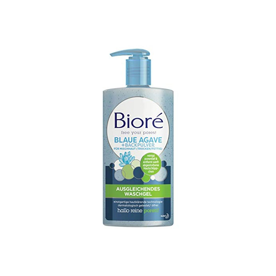 Product Bioré - Gel de lavado con agave azul y polvo para piel