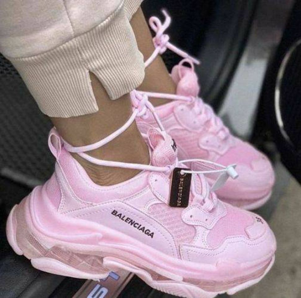 Moda Tênis balenciaga rosa