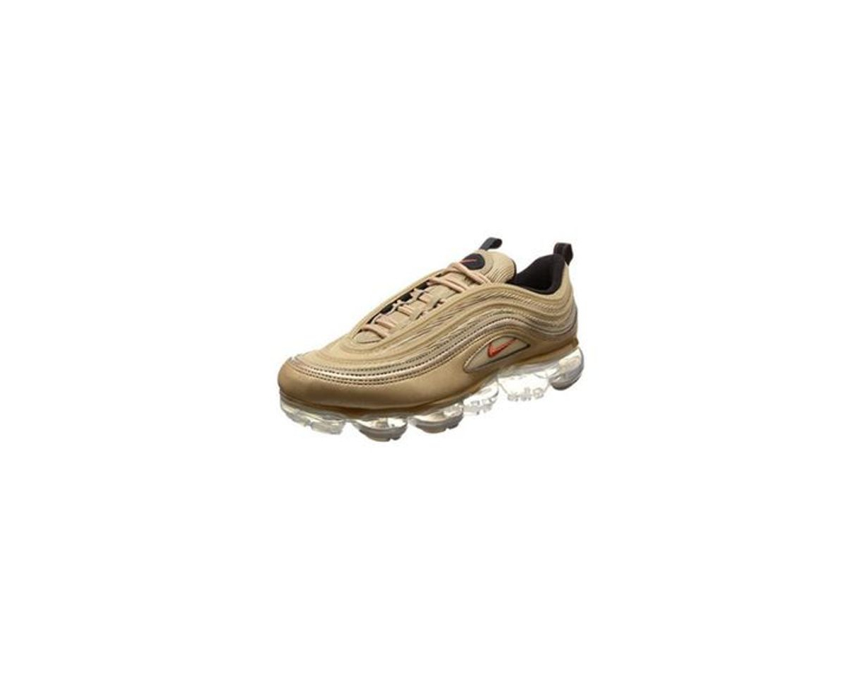 Fashion Zapatillas Mujer en Piel NIKE Air MAX Vapormax 97 en Tela Dorada