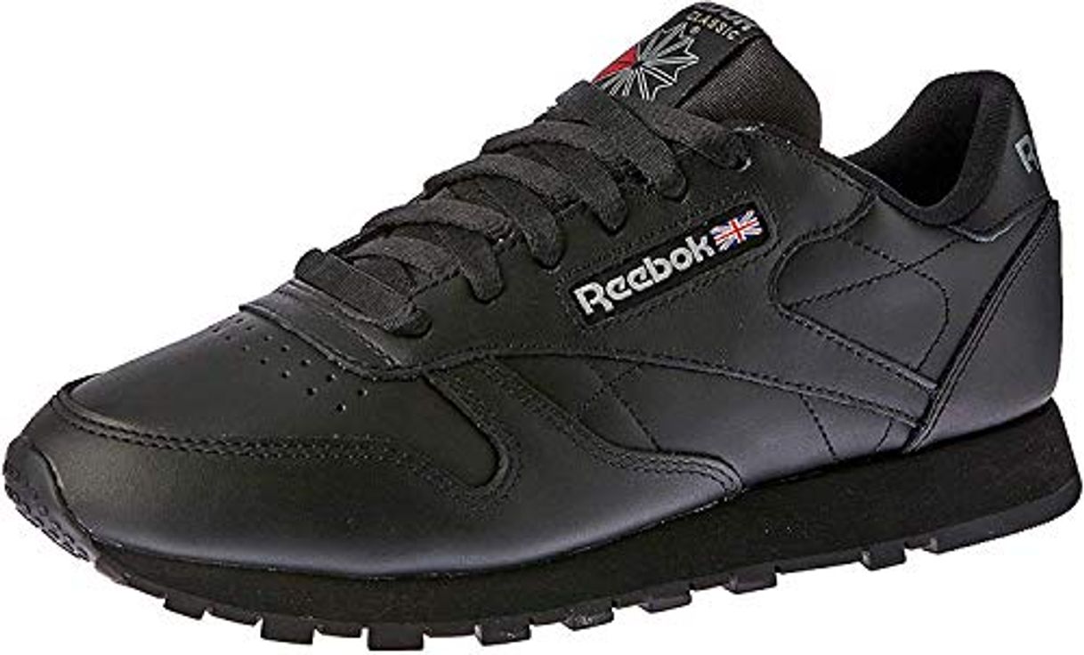 Social Reebok Classic Leather - Zapatillas de cuero para hombre, color negro