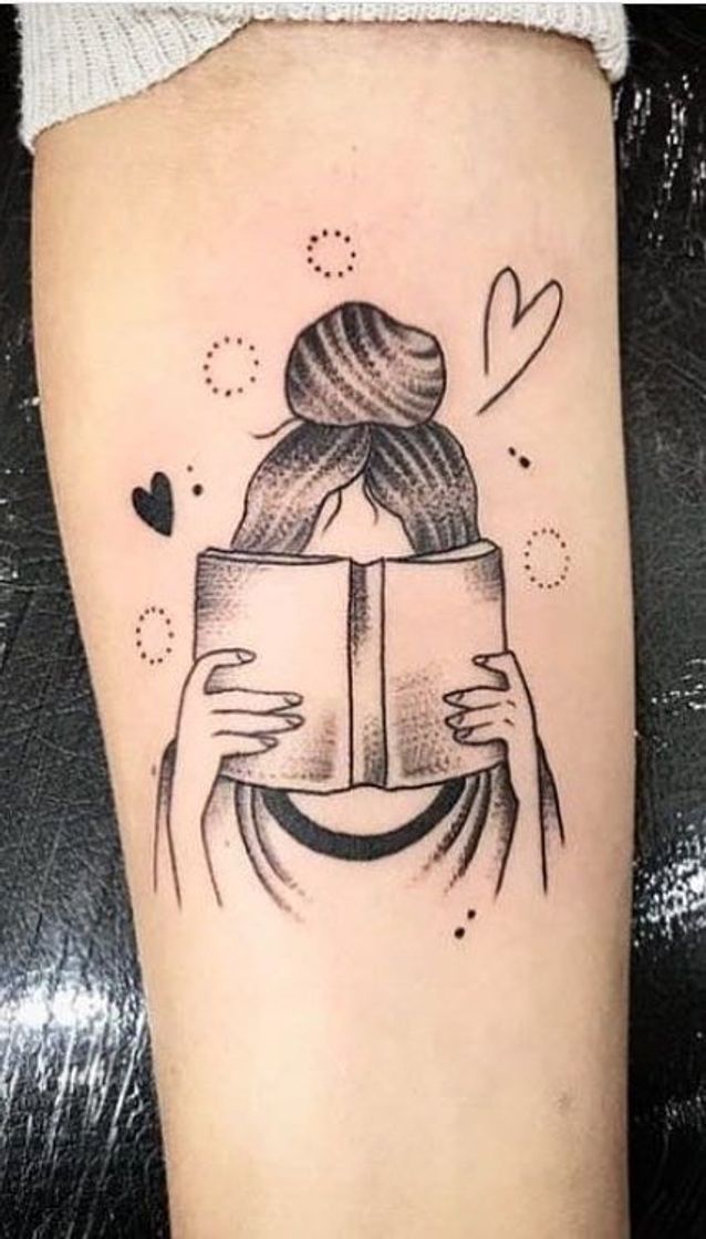 Moda Tatuagem para quem ama livros 