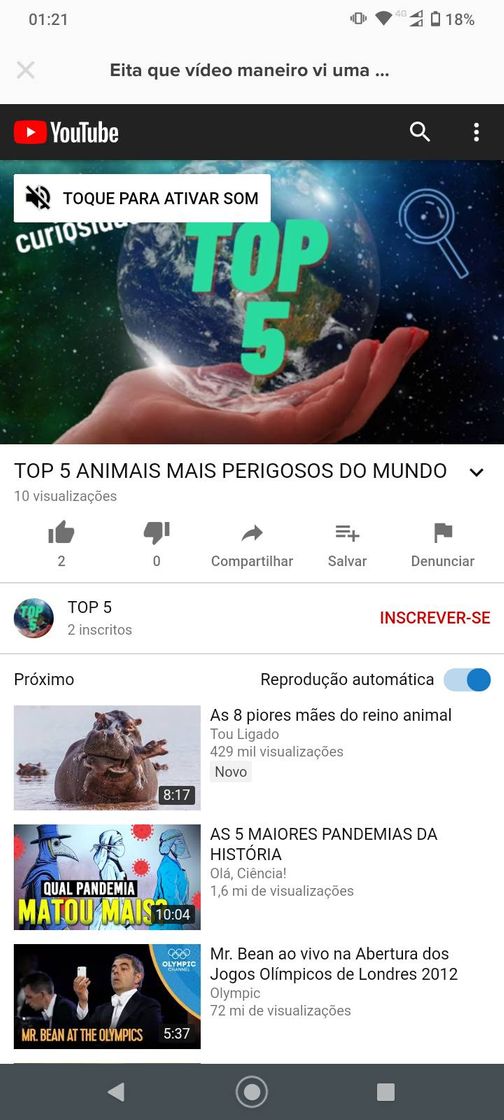 Moda Eita que vídeo maneiro vi uma aranha desta aqui em casa😭