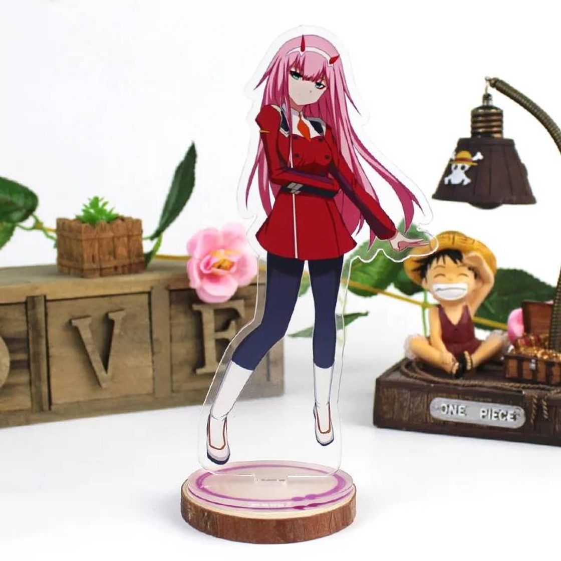 Fashion Decoração de acrílico Zero Two