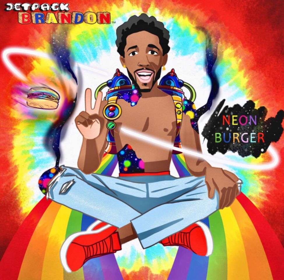 Music Neon Burger - Jetpack Brandon