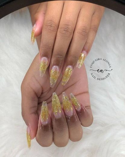 golden decoration nail