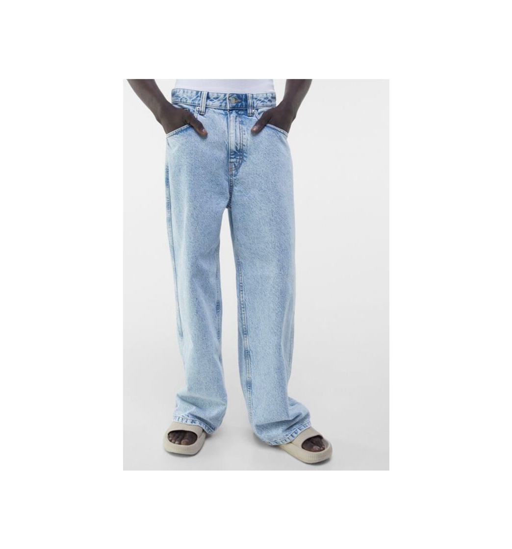 Fashion Jeans baggy efecto lavado - Hombre