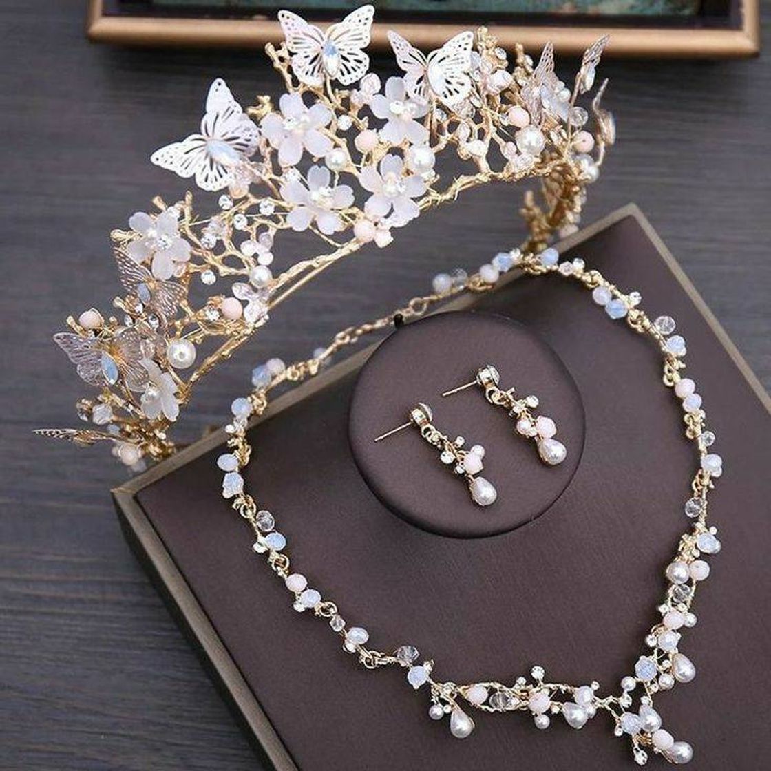 Social Tiara de luxo 