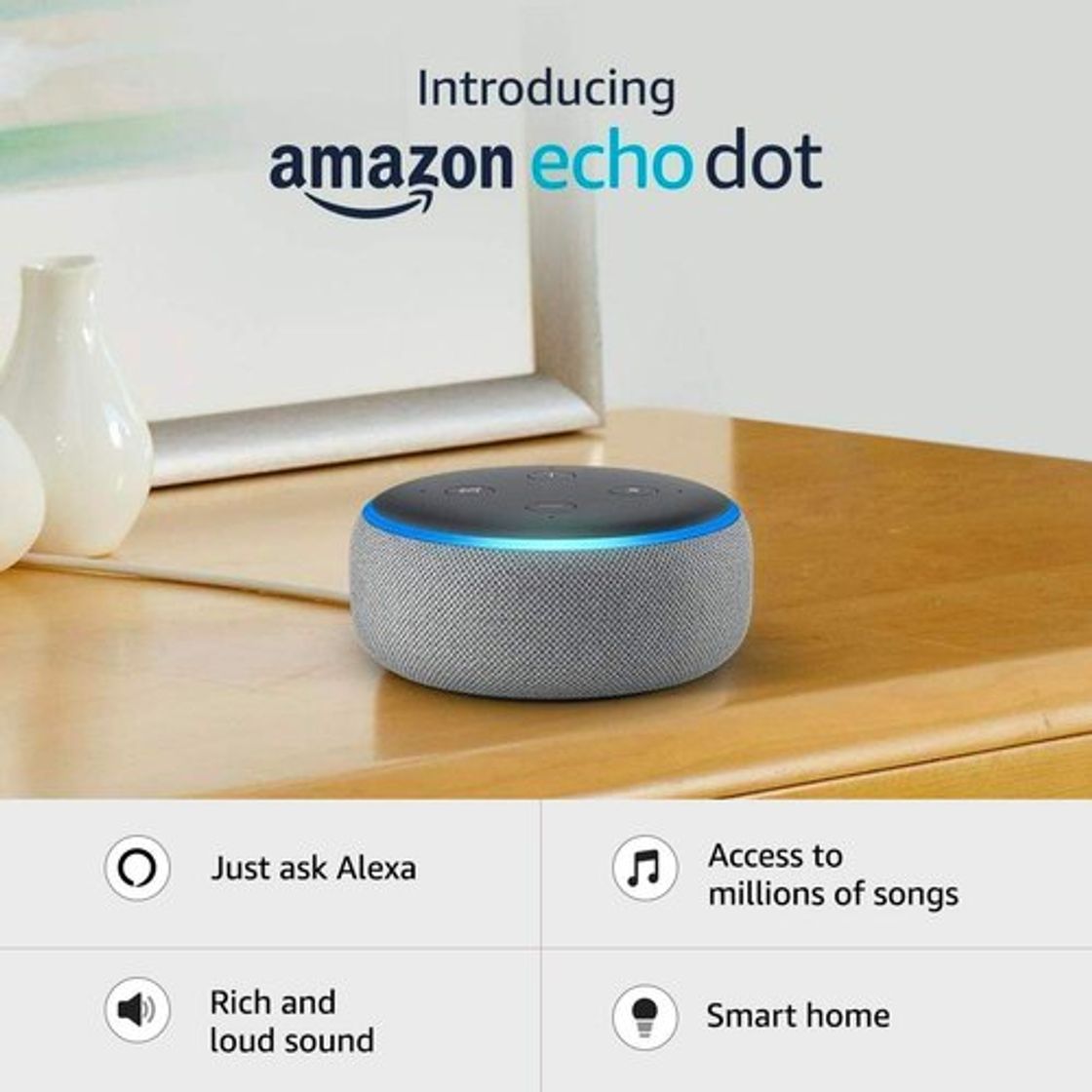 Moda Alexa, echo dot 