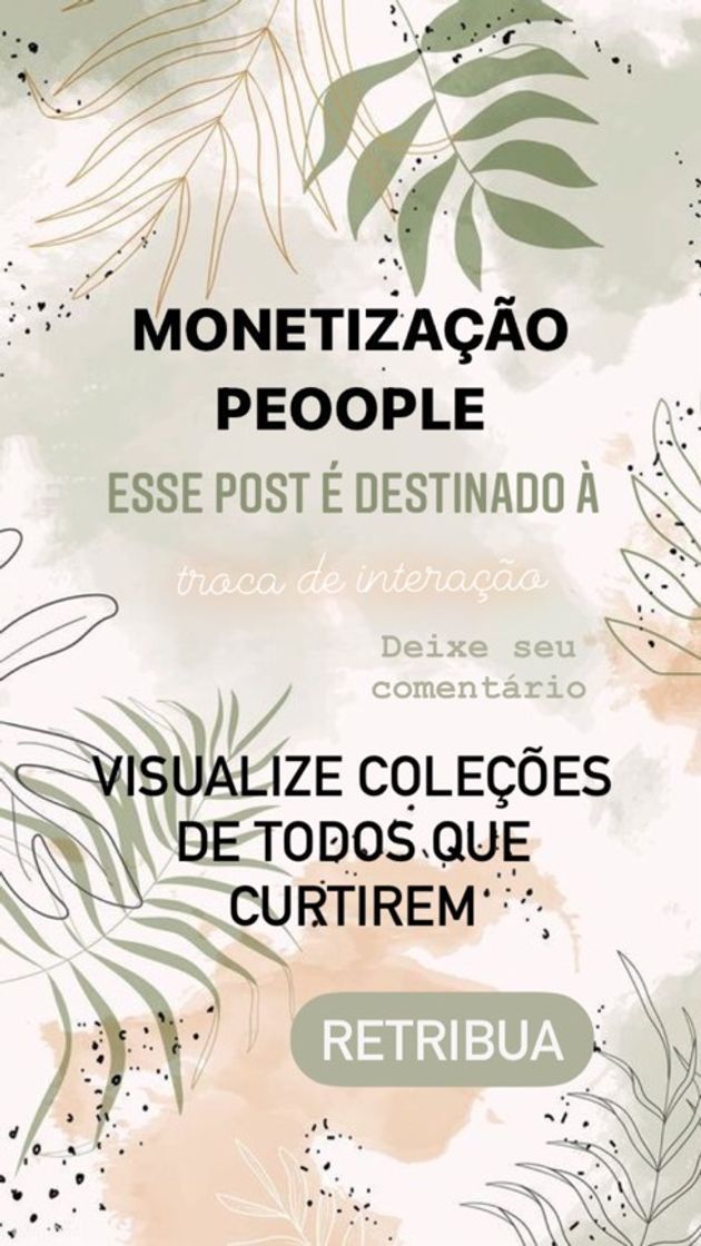 Fashion INTERAÇÃO & MONETIZAÇÃO 