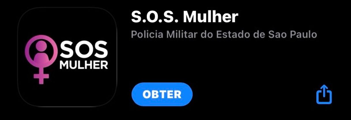 App ‎S.O.S. Mulher na App Store