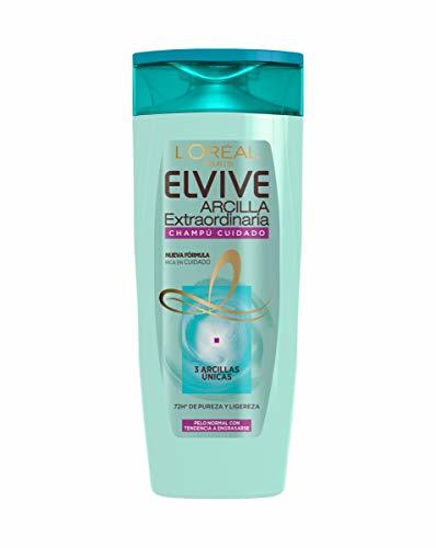 Social L'Oreal Paris Elvive Arcilla Extraordinaria Champú Cuidado para Pelo Normal O con