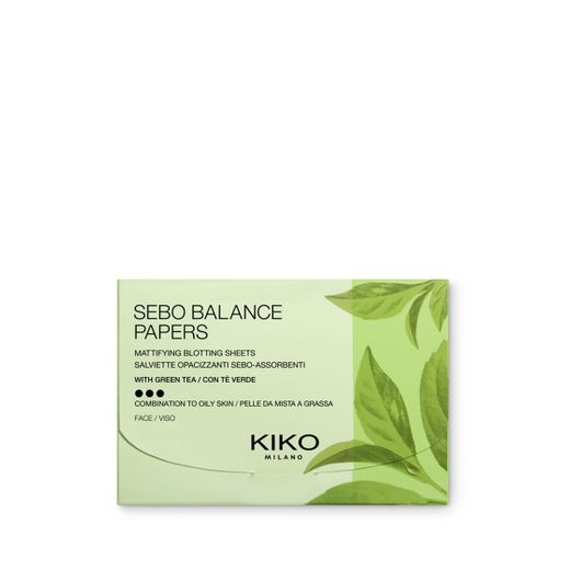 Lencinhos matificantes - SEBO BALANCE PAPERS - KIKO MILANO