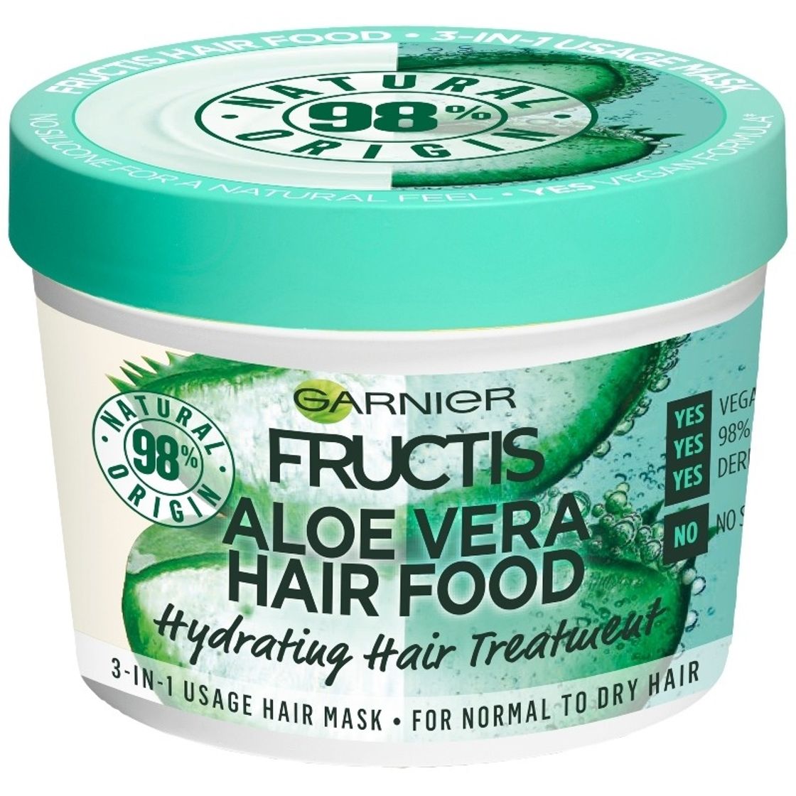 Moda Máscara 3 em 1 Fructis Hair Food - Aloe Vera: Cabelo normal