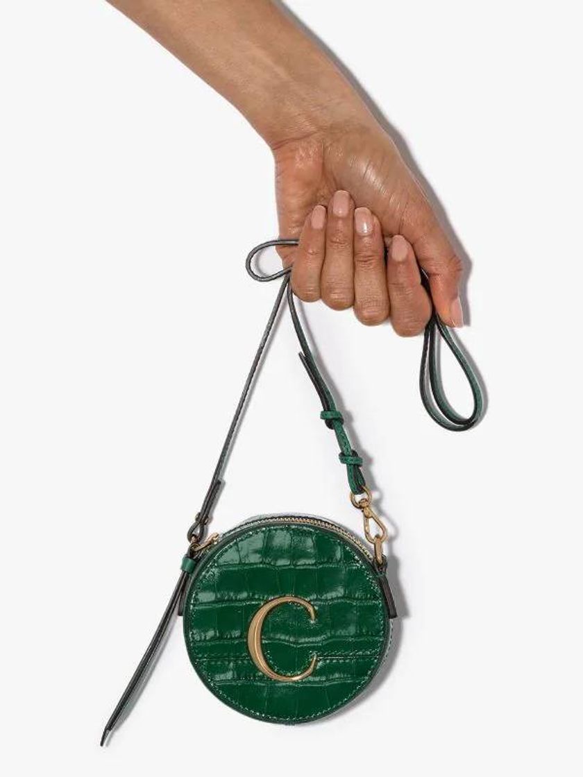 Moda Mini Chloé C round crossbody bag 