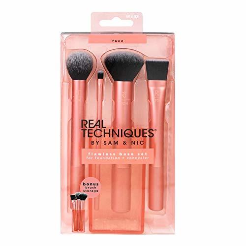 Social Real Techniques 91533 Set de 4 brochas para maquillaje