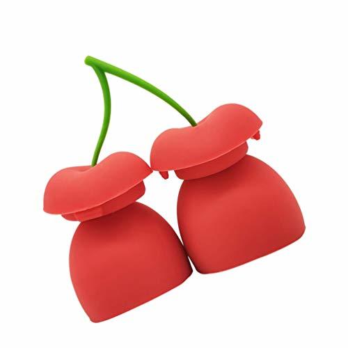 Social Lurrose 1Pcs Lip Plumper Cherry Thick Full Silicone Lips Dispositivos de succión