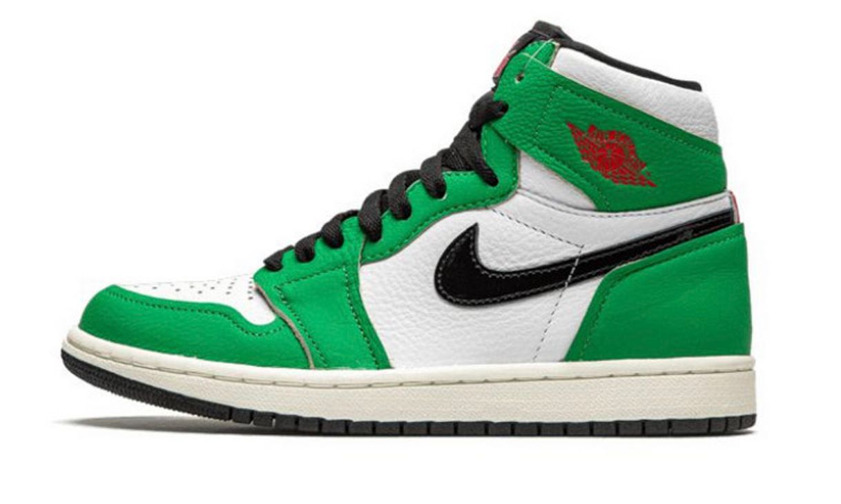 Fashion NIKE AIR JORDAN 1 HIGH LUCKY GREEN
