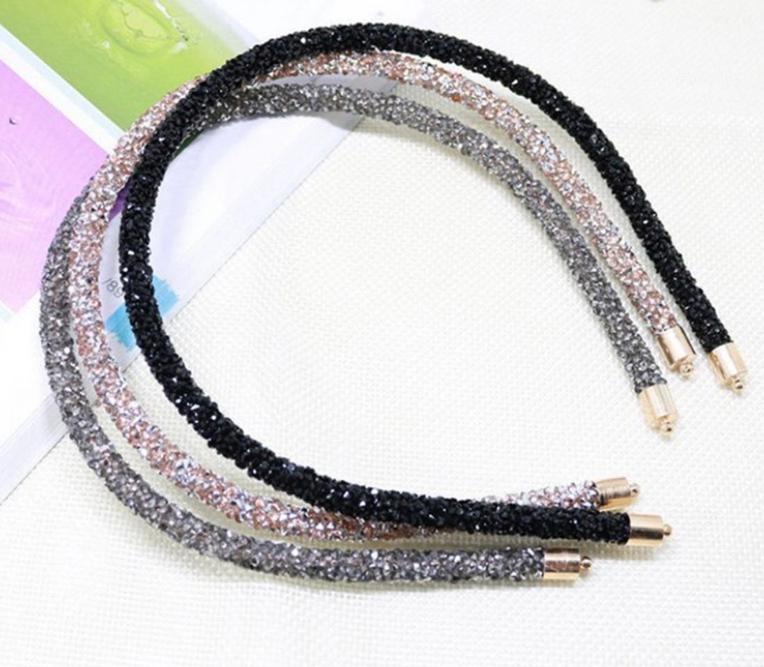 Fashion Faixa De Cabeça (tiara/arco) Com Strass Acessórios De Cabelo