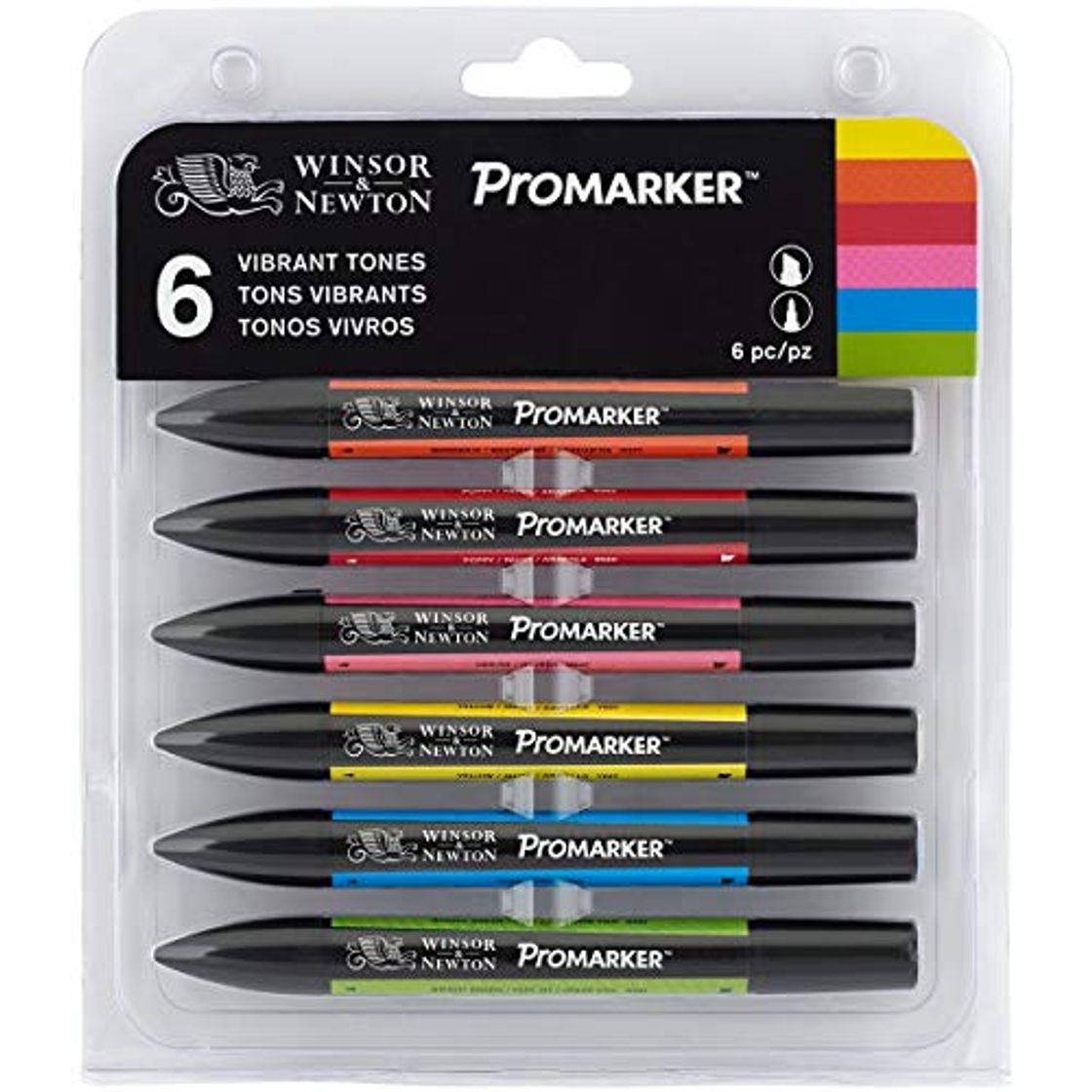 Producto Winsor & Newton ProMarker Pack de 6 marcadores color