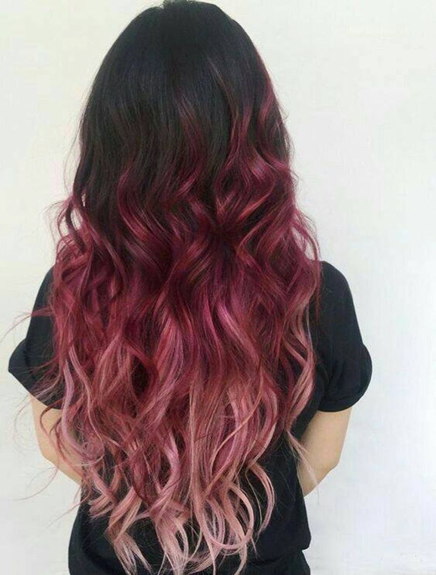 Fashion Cabelo rosa💕