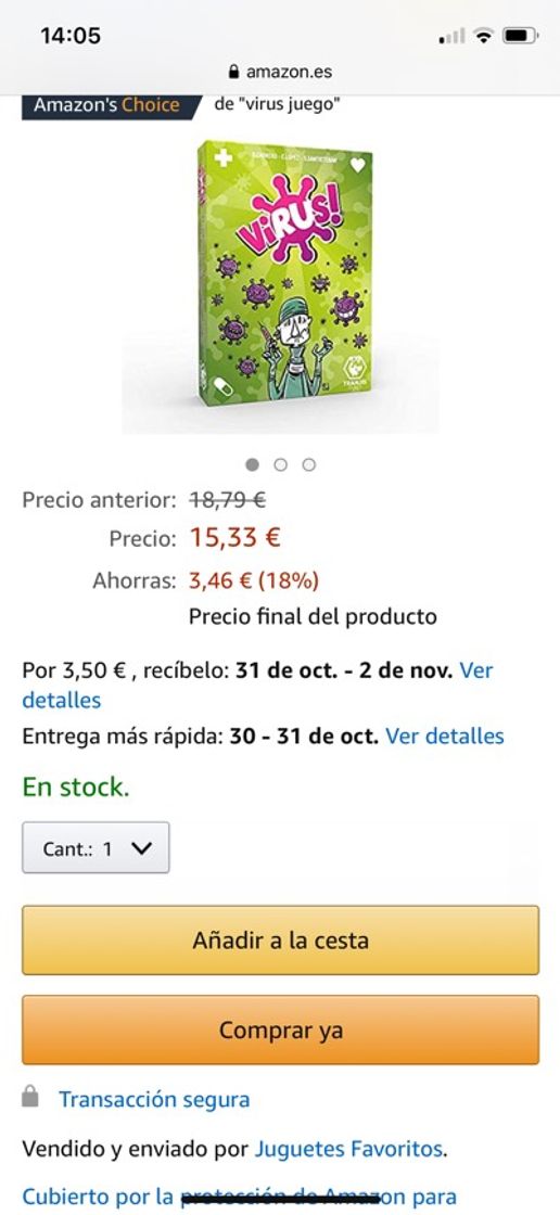 Moda Outletdelocio. Juego de Cartas Virus. El Juego mas contagioso ...