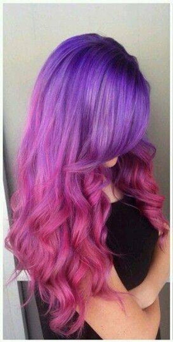 Moda Cabelo rosa e roxo ...