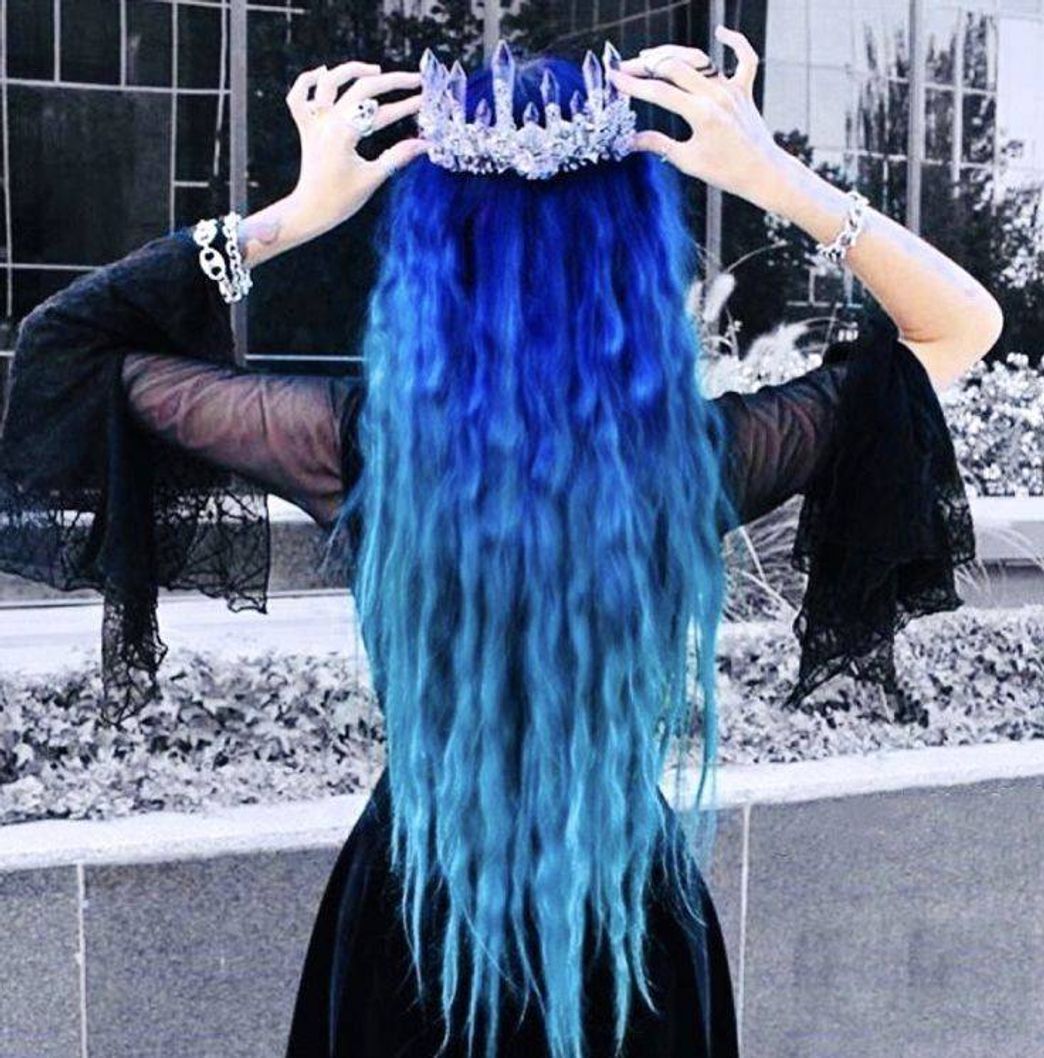 Moda Cabelo azul 