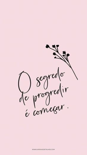 Frase de motivação ❤