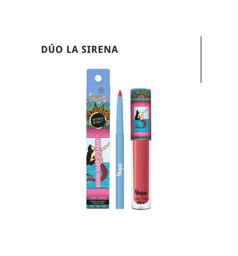 lipstick dúo sirena